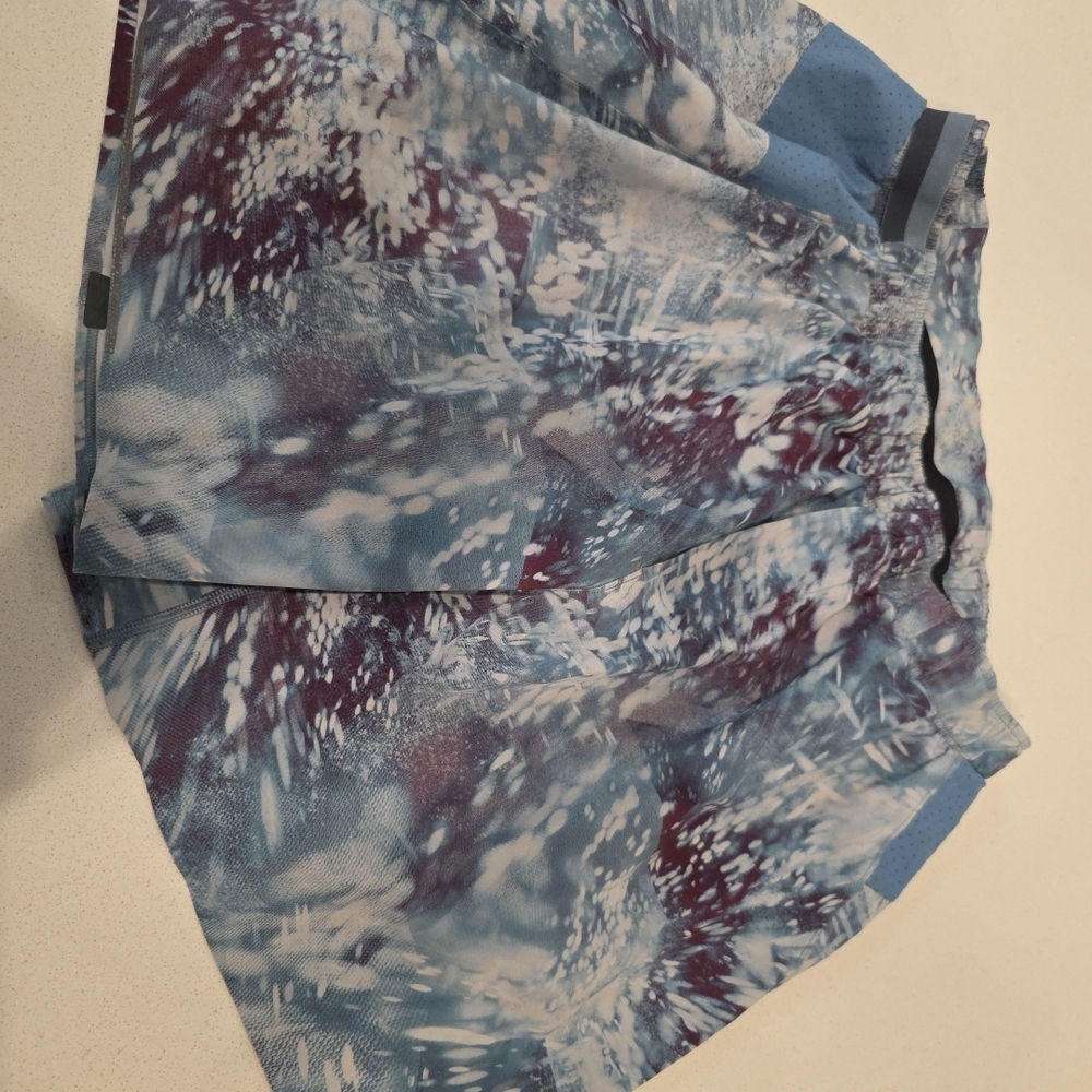 lululemon athletica Blue and Purple Men Shorts